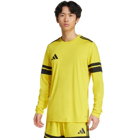 Koszulka męska adidas Squadra 25 Long Sleeve Jersey LM żółta JF6077 Adidas teamwear