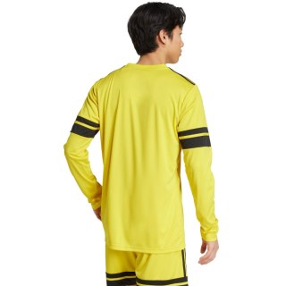 Koszulka męska adidas Squadra 25 Long Sleeve Jersey LM żółta JF6077 Adidas teamwear