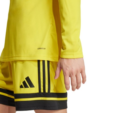 Koszulka męska adidas Squadra 25 Long Sleeve Jersey LM żółta JF6077 Adidas teamwear