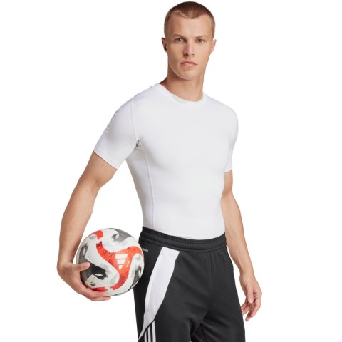 Koszulka męska adidas Techfit Short Sleeve Tee biała JP4675 Adidas teamwear