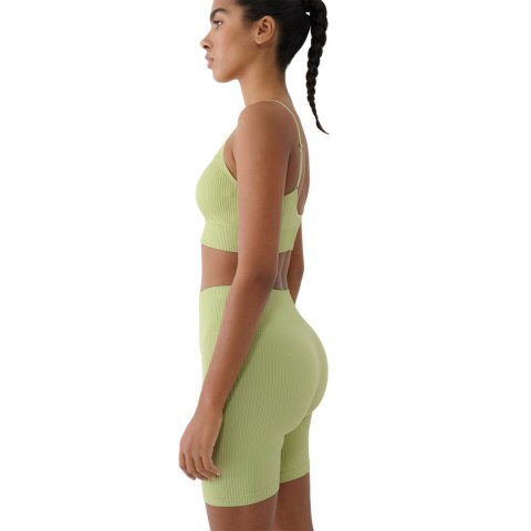 Legginsy damskie 4F FNK F014 jasna zieleń 4FWSS25TFSTF014 42S 4F