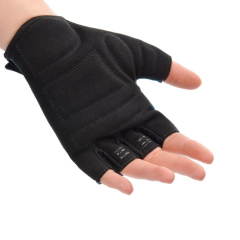 Rękawiczki rowerowe Meteor MX11 niebieskie 17610-17611-17612-17613 Meteor