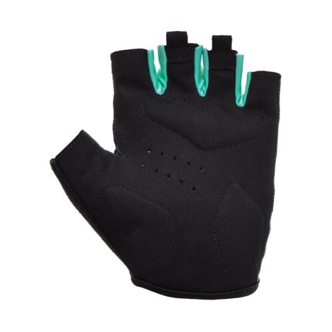Rękawiczki rowerowe Meteor MX22 czarno-miętowe 17629-17630-17631-17632 Meteor