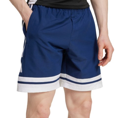 Spodenki męskie adidas Squadra 25 Downtime Woven granatowe JD2955 Adidas teamwear