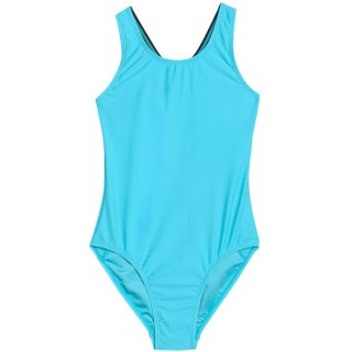 Kostium kąpielowy dla dziewczynki 4F F074 błękit turkusowy neon 4FJWMM00USWSF074 48N 4F