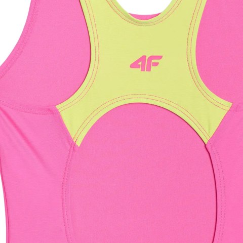 Kostium kąpielowy dla dziewczynki 4F F074 fuksja neon 4FJWMM00USWSF074 55N 4F