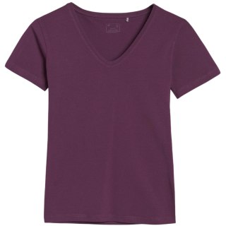 Koszulka damska 4F F1990 ciemny fiolet 4FWSS25TTSHF1990 50S 4F