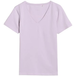 Koszulka damska 4F F1990 jasny fiolet 4FWSS25TTSHF1990 52S 4F