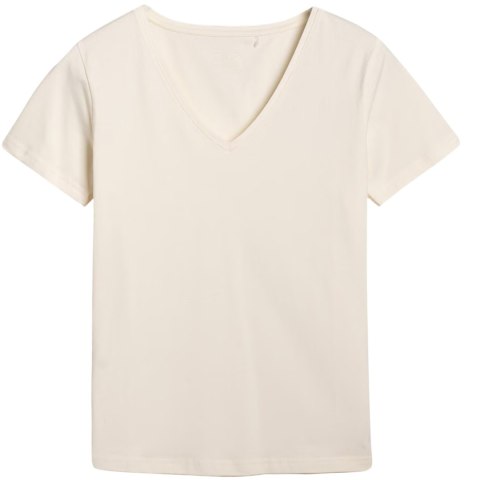 Koszulka damska 4F F1990 złamana biel 4FWSS25TTSHF1990 11S 4F