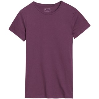 Koszulka damska 4F F1995 ciemny fiolet 4FWSS25TTSHF1995 50S 4F