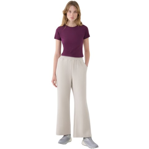 Koszulka damska 4F F1995 ciemny fiolet 4FWSS25TTSHF1995 50S 4F