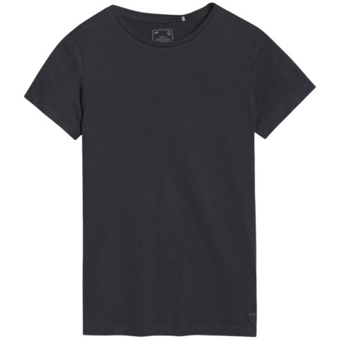 Koszulka damska 4F F1995 głęboka czerń 4FWSS25TTSHF1995 20S 4F