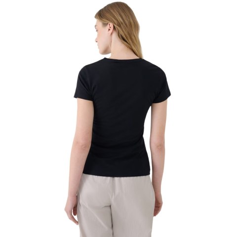 Koszulka damska 4F F1995 głęboka czerń 4FWSS25TTSHF1995 20S 4F