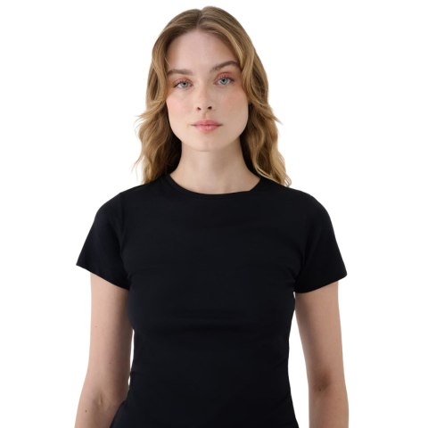 Koszulka damska 4F F1995 głęboka czerń 4FWSS25TTSHF1995 20S 4F