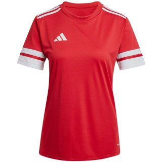 Koszulka damska adidas Squadra 25 Jersey czerwona JI9985 Adidas teamwear