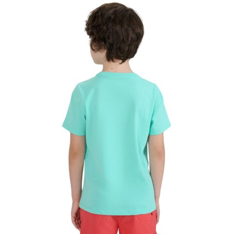 Koszulka dla chłopca 4F M1917 miętowa 4FJWSS25TTSHM1917 47S 4F