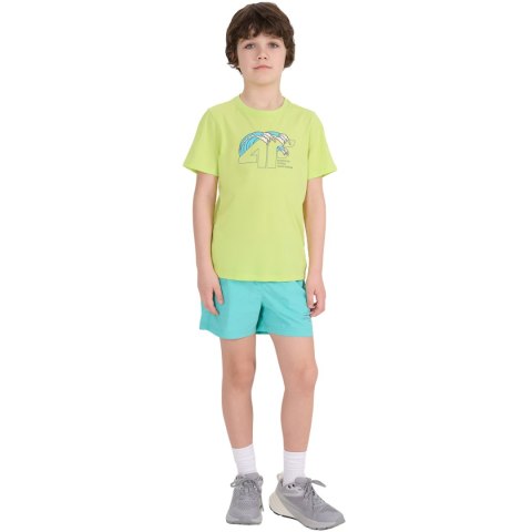 Koszulka dla chłopca 4F M1917 soczysta zieleń 4FJWSS25TTSHM1917 45S 4F