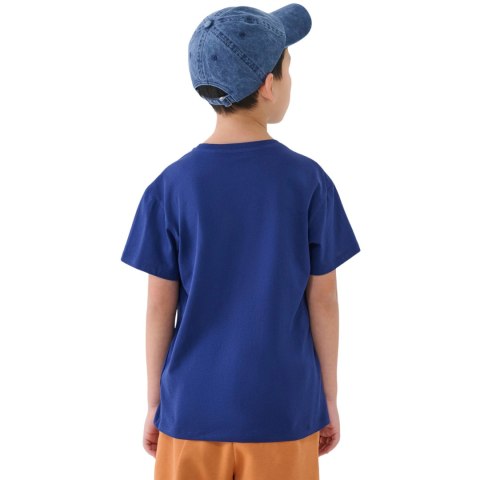 Koszulka dla chłopca 4F M2325 kobalt 4FJWSS25TTSHM2325 36S 4F