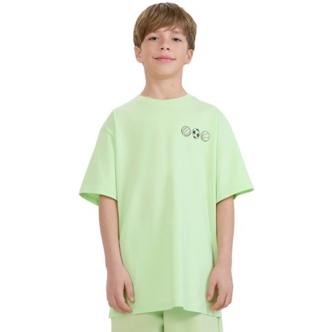 Koszulka dla chłopca 4F M2640 soczysta zieleń 4FJRSS25TTSHM2640 45S 4F