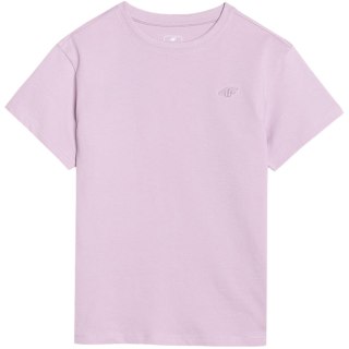 Koszulka dla dziewczynki 4F F2326 jasny róż 4FJWSS25TTSHF2326 56S 4F