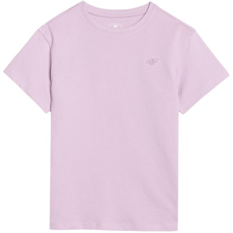Koszulka dla dziewczynki 4F F2326 jasny róż 4FJWSS25TTSHF2326 56S 4F