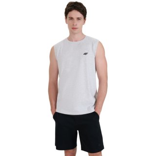 Koszulka męska 4F M125 chłodny jasny szary melanż 4FWMM00TSLEM125 27M 4F