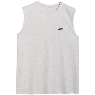 Koszulka męska 4F M125 chłodny jasny szary melanż 4FWMM00TSLEM125 27M 4F