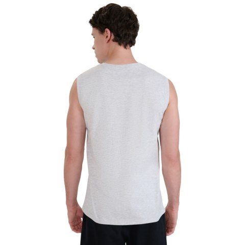 Koszulka męska 4F M125 chłodny jasny szary melanż 4FWMM00TSLEM125 27M 4F