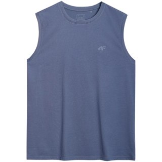 Koszulka męska 4F M125 denim 4FWMM00TSLEM125 32S 4F