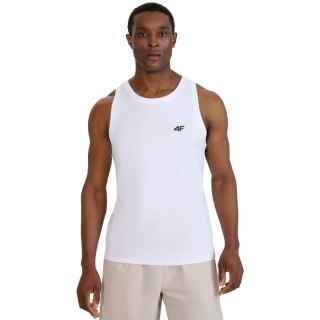 Koszulka męska 4F M126 biała 4FWMM00TSLEM126 10S 4F