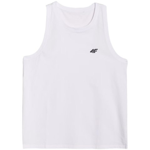 Koszulka męska 4F M126 biała 4FWMM00TSLEM126 10S 4F