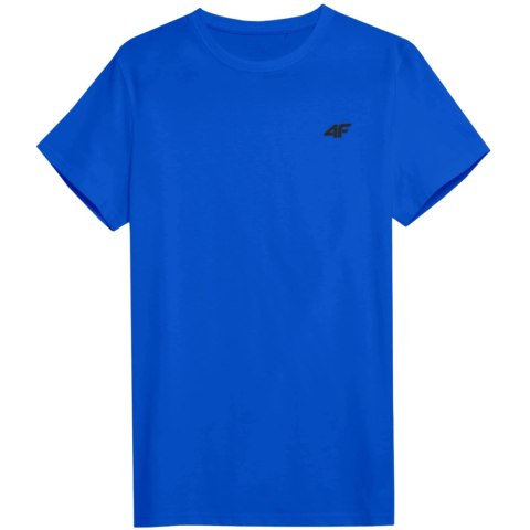 Koszulka męska 4F M1895 3pak granatowa, niebieska, biała 4FWSS24TTSHM1895 91S 4F