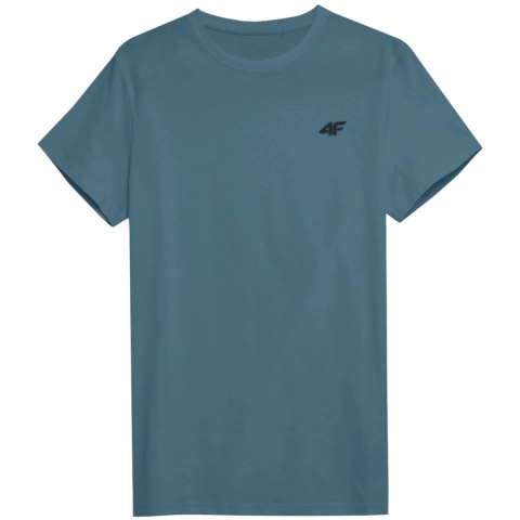 Koszulka męska 4F M3094 3pak beżowa, niebieska, turkusowa 4FWSS25TTSHM3094 91S 4F