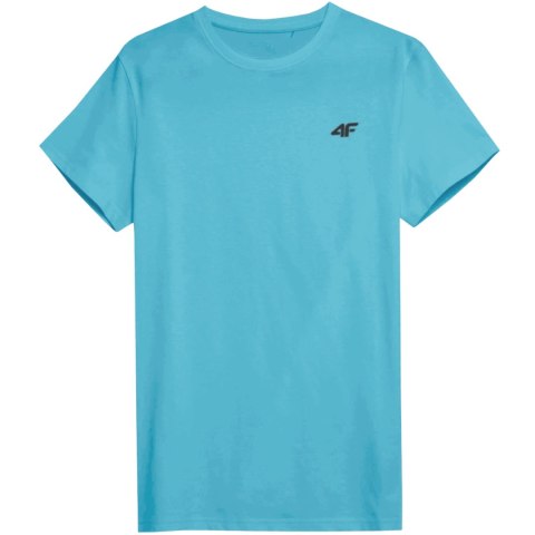 Koszulka męska 4F M3094 3pak niebieska, oliwkowa, beżowa 4FWSS25TTSHM3094 90S 4F