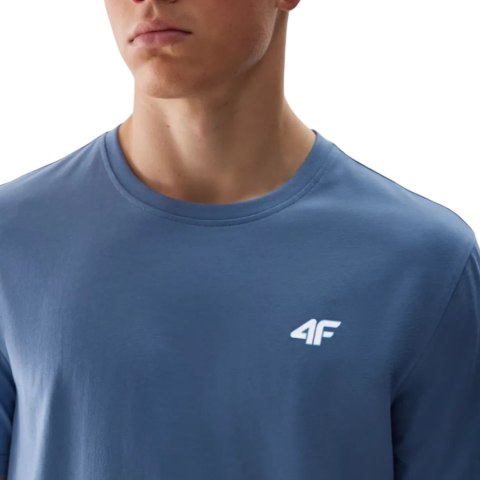 Koszulka męska 4F M3096 niebieska 4FWSS25TTSHM3096 32S 4F