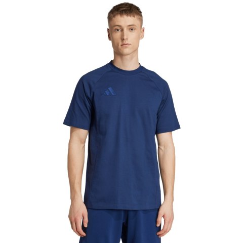Koszulka męska adidas Tiro 25 Tee Travel granatowa JY5949 Adidas teamwear