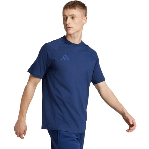 Koszulka męska adidas Tiro 25 Tee Travel granatowa JY5949 Adidas teamwear