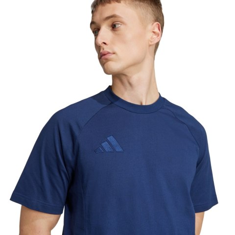 Koszulka męska adidas Tiro 25 Tee Travel granatowa JY5949 Adidas teamwear