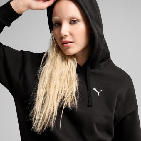 Bluza damska Puma ESS Relaxes Hoodie czarna 684976 01 Puma