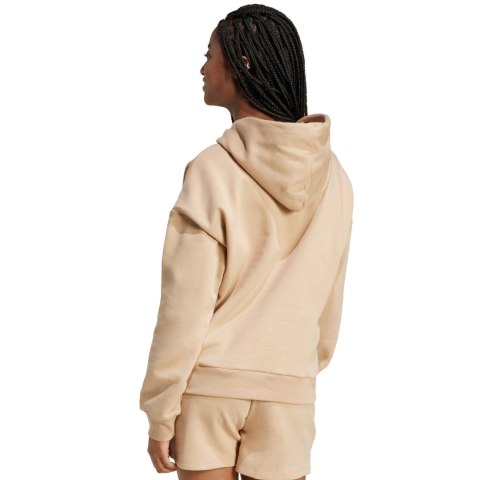 Bluza damska adidas Essentials Small Logo Feel Cozy Hoodie beżowa JV7310 Adidas
