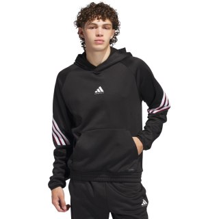 Bluza męska adidas Basketball Crazy Warm Hoody czarna JN2491 Adidas