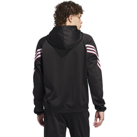 Bluza męska adidas Basketball Crazy Warm Hoody czarna JN2491 Adidas