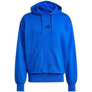 Bluza męska adidas Essentials Feelcozy Fleece niebieska JE3800 Adidas