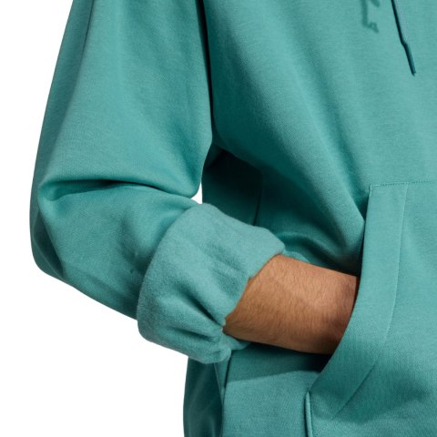 Bluza męska adidas Essentials Feelcozy Fleece turkusowa KB7650 Adidas