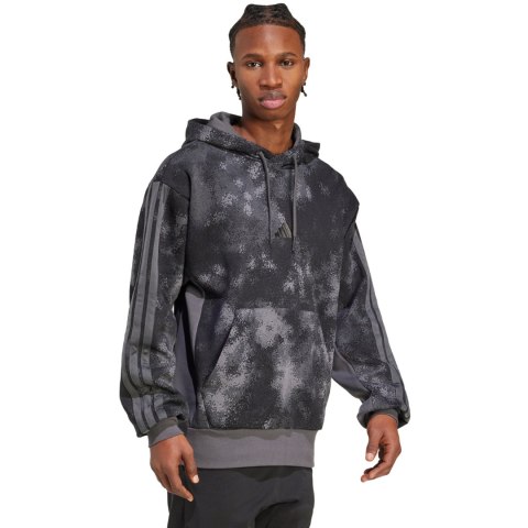 Bluza męska adidas Sea AOP Hoodie grafitowa JW3709 Adidas