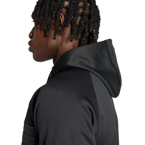 Bluza męska adidas Tiro 25 Essentials Winterized Trainig czarno-szara JN9466 Adidas