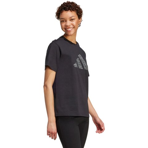 Koszulka damska adidas Animal Graphic czarna JV8536 Adidas
