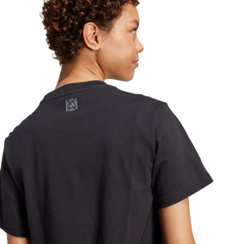 Koszulka damska adidas Animal Graphic czarna JV8536 Adidas