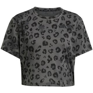 Koszulka damska adidas Workout Essentials szara JN2646 Adidas