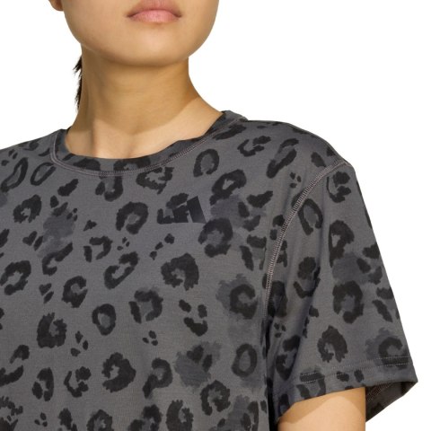 Koszulka damska adidas Workout Essentials szara JN2646 Adidas